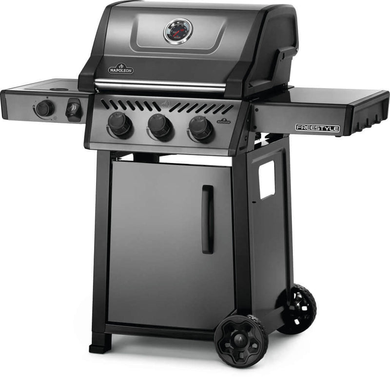 Napoleon FreeStyle 365 Graphite Grey Propane Gas Grill with Range Side Burner