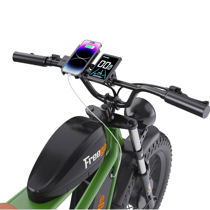 Freego Shotgun Flash F3 Pro Electric Bike Dual Battery and Dual Motor 2000W