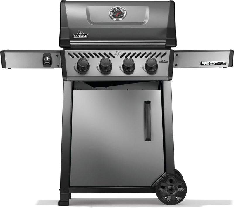 Napoleon Freestyle 425 Gunmetal Lid With Black Gas Grill - LP