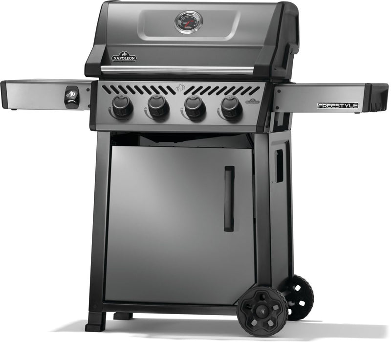 Napoleon Freestyle 425 Gunmetal Lid With Black Gas Grill - LP