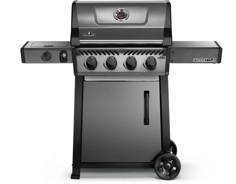 Napoleon FreeStyle 425 Graphite Grey Propane Gas Grill with Range Side Burner