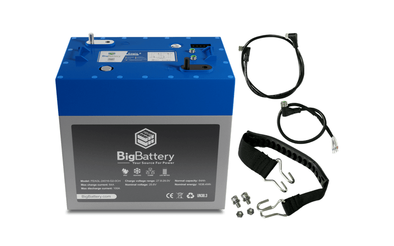 BigBattery 24V 3X EAGLE 2 Battery Kit (192Ah | 4.89 kWh)