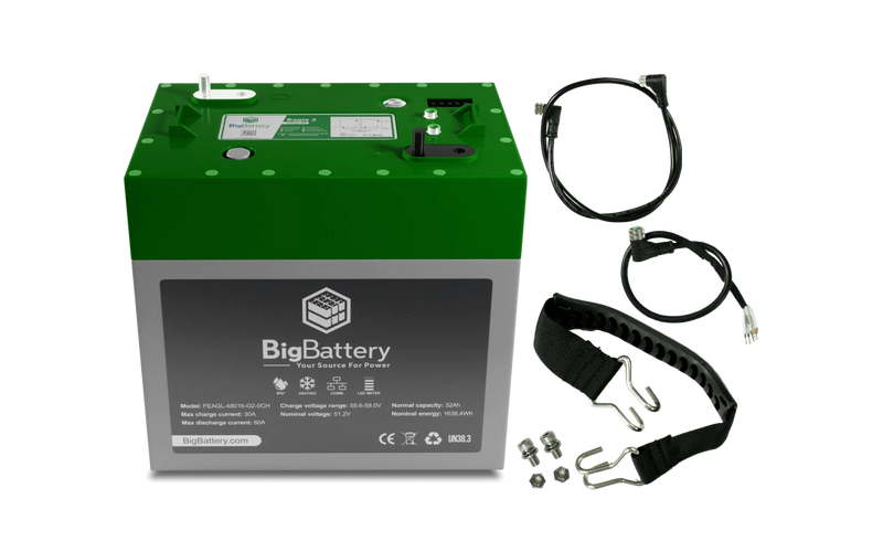 BigBattery 48V 3X EAGLE 2 Battery Kit (96Ah | 4.89 kWh)