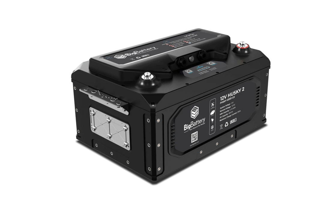 BigBattery 12V 3X HUSKY 2 Power Kit – AIMS Inverter Charger (2000W | 15.36kWh)
