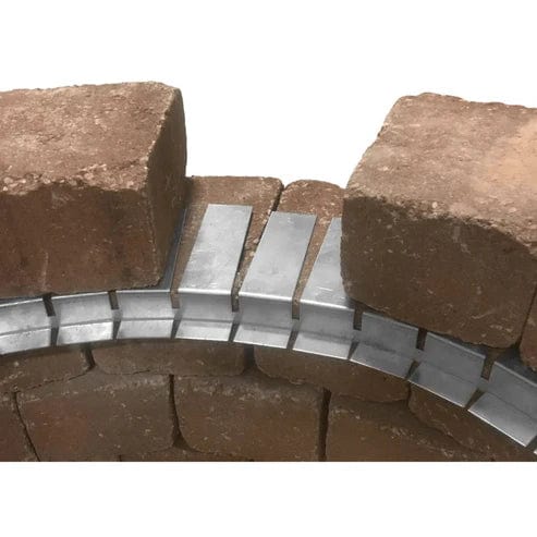 Firegear Round Flat Pan Paver Ready Natural Gas Fire Pit Package with Match Throw Ignition System