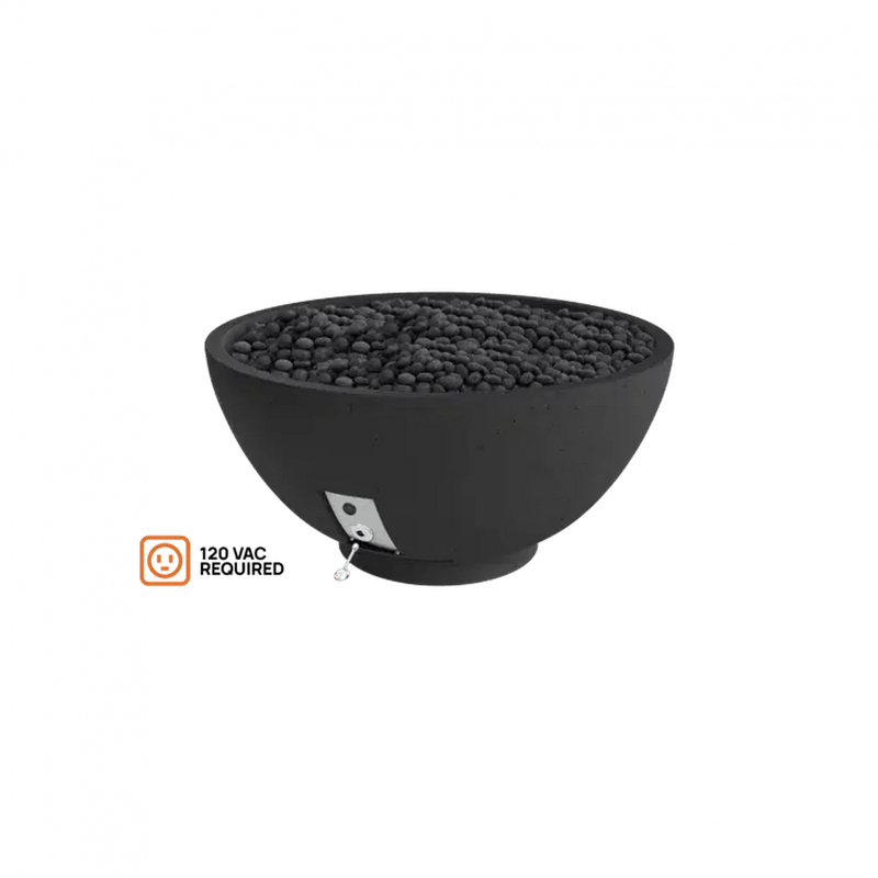 Firegear Sanctuary 3 | 29" Round Gas Fire Pit Bowl with AWS Electronic Ignition System