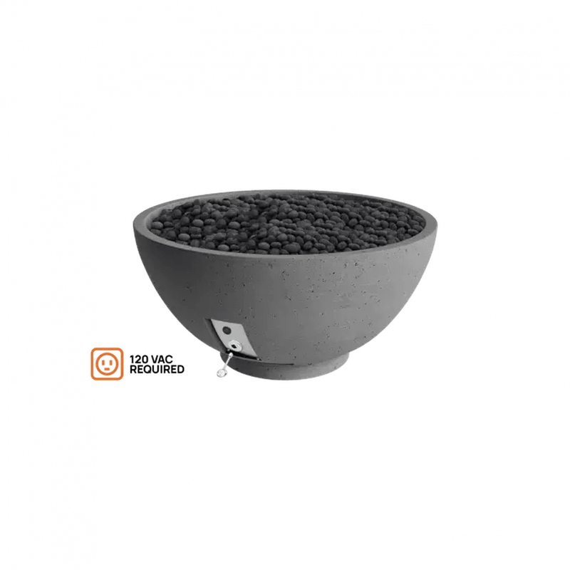Firegear Sanctuary 3 | 29" Round Gas Fire Pit Bowl with AWS Electronic Ignition System