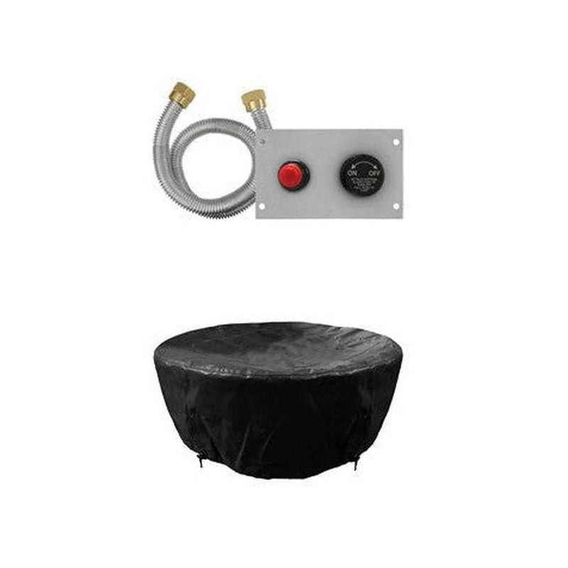 Firegear Sanctuary 3 | 29" Round Gas Fire Pit Bowl with TPSI Ignition System