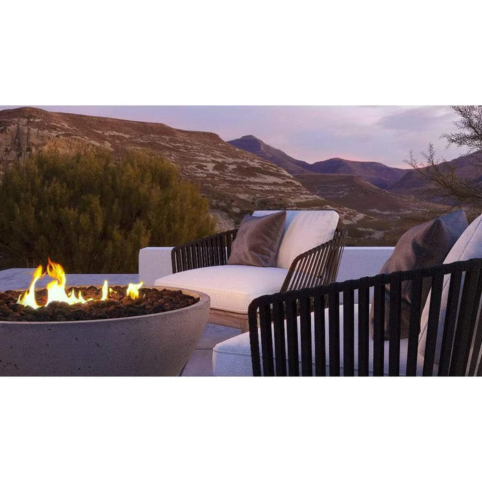 Firegear Sanctuary 2 | 39" Round Gas Fire Pit Bowl with AWS Electronic Ignition System