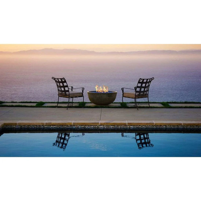 Firegear Sanctuary 2 | 39" Round Gas Fire Pit Bowl with AWS Electronic Ignition System