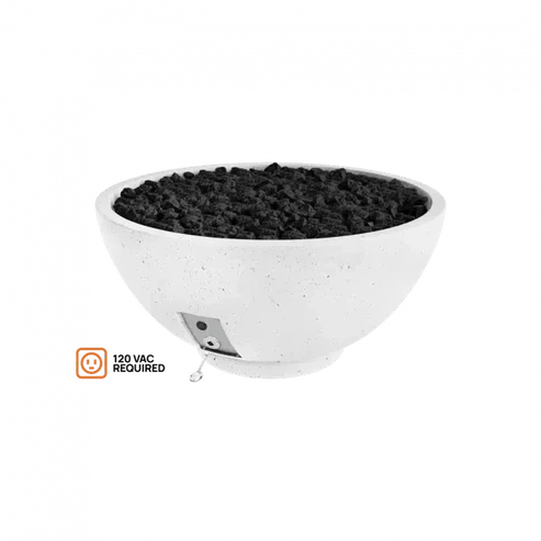 Firegear Sanctuary 2 | 39" Round Gas Fire Pit Bowl with AWS Electronic Ignition System