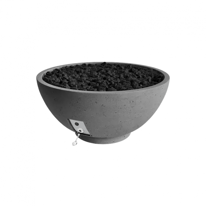 Firegear Sanctuary 2 | 39" Round Gas Fire Pit Bowl with Match Throw Ignition System