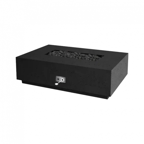 Firegear Sanctuary 1 | 56" Rectangular Stainless Steel Natural Gas Fire Table with Match Throw Ignition System