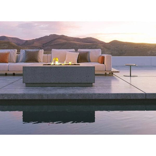 Firegear Sanctuary 1 | 56" Rectangular Stainless Steel Natural Gas Fire Table with Match Throw Ignition System