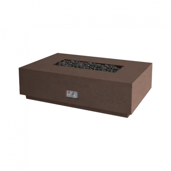 Firegear Sanctuary 1 | 56" Rectangular Stainless Steel Fire Table with Thermocouple Piloted Safety Ignition System