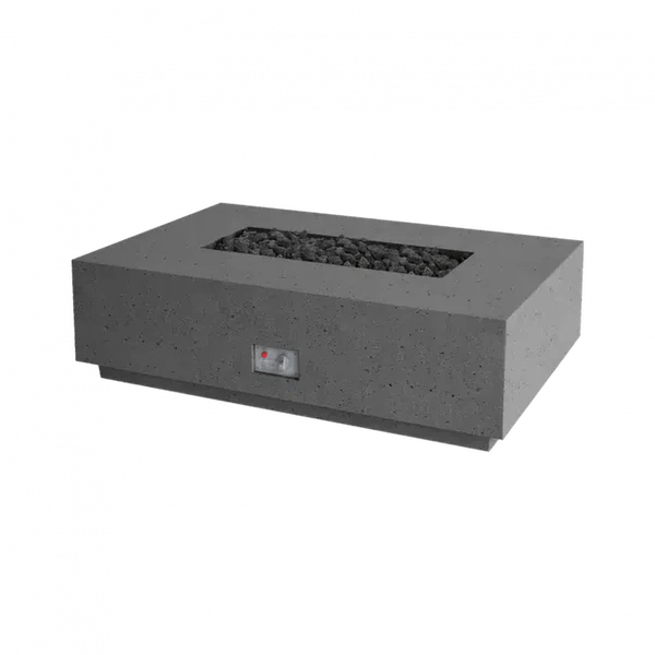 Firegear Sanctuary 1 | 56" Rectangular Stainless Steel Fire Table with Thermocouple Piloted Safety Ignition System