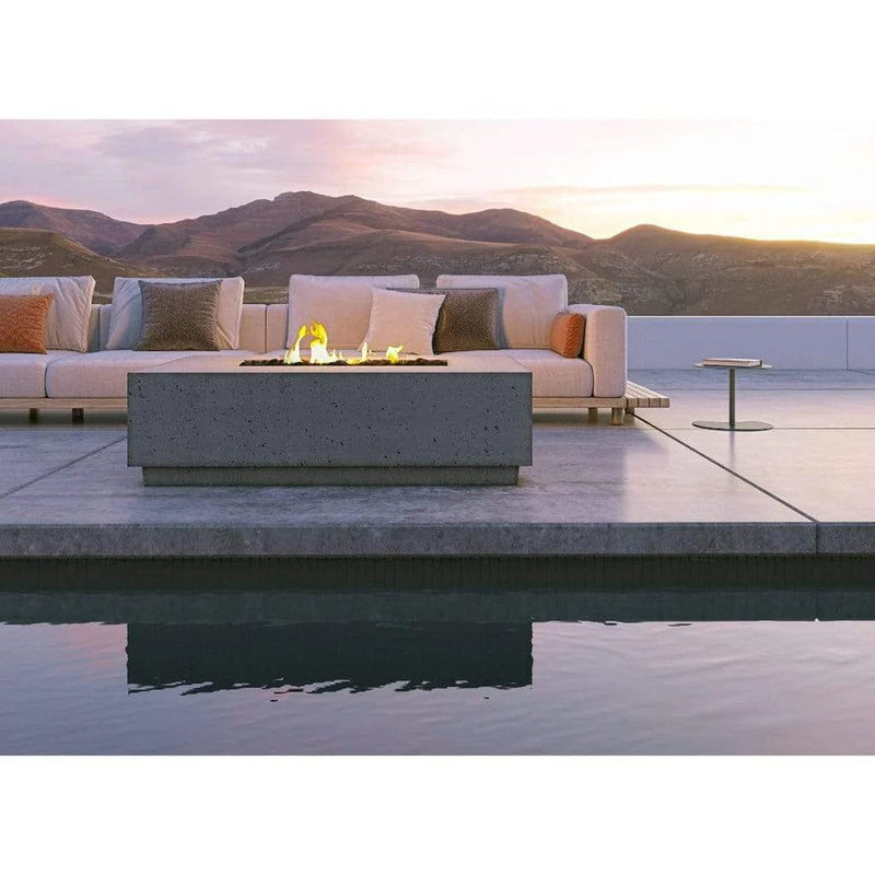 Firegear Sanctuary 1 | 56" Rectangular Stainless Steel Fire Table with Thermocouple Piloted Safety Ignition System