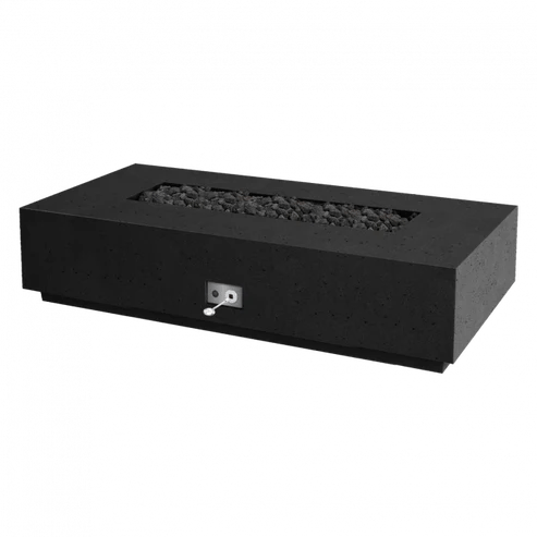 Firegear Sanctuary 76 | 76" Rectangular Stainless Steel Natural Gas Fire Table with Match Throw Ignition System