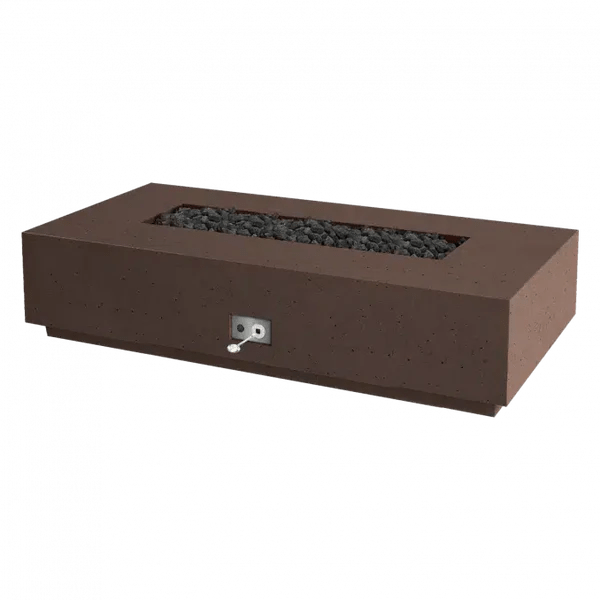 Firegear Sanctuary 76 | 76" Rectangular Stainless Steel  Fire Table with All Weather Electronic Ignition System