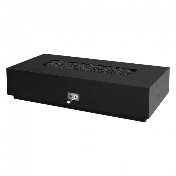 Firegear Sanctuary 76 | 76" Rectangular Stainless Steel  Fire Table with All Weather Electronic Ignition System