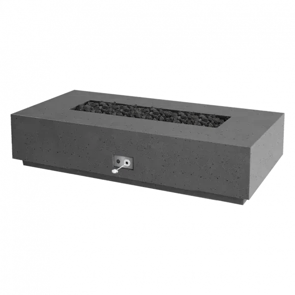 Firegear Sanctuary 76 | 76" Rectangular Stainless Steel  Fire Table with All Weather Electronic Ignition System