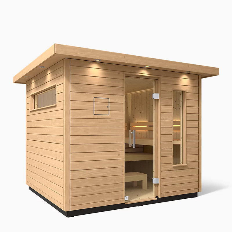 Kohler C2™ Outdoor Sauna Kit, Large, Douglas Fir | 6 Persons