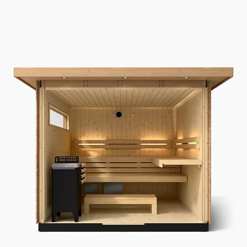 Kohler C2™ Outdoor Sauna Kit, Large, Douglas Fir | 6 Persons