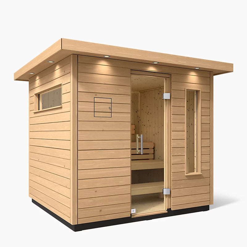 Kohler C2™ Outdoor Sauna Kit, Medium, Douglas Fir | 5 Persons