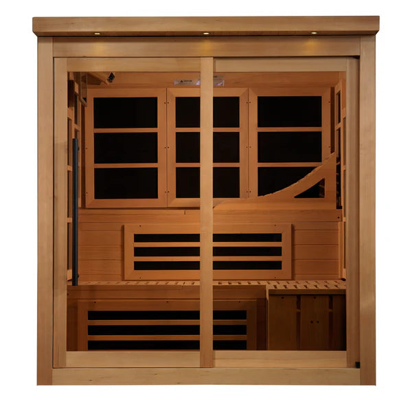 Golden Designs Near Zero EMF Far Infrared Sauna | GDI-6996-02 | 6 Persons