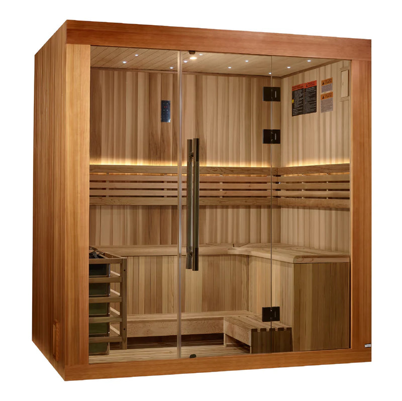 Golden Designs Copenhagen Traditional Sauna | GDI-7389-02 | 3 Persons