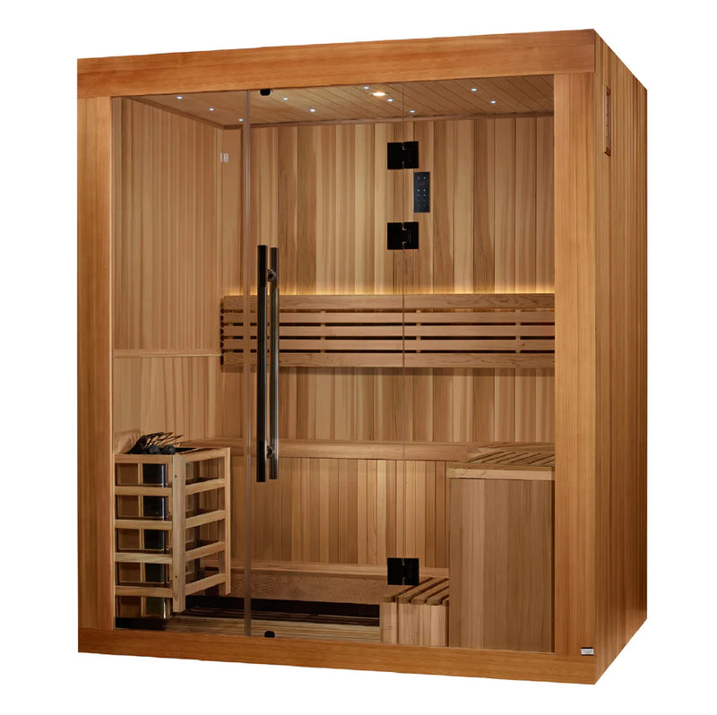 Golden Designs Copenhagen Traditional Sauna | GDI-7389-02 | 3 Persons