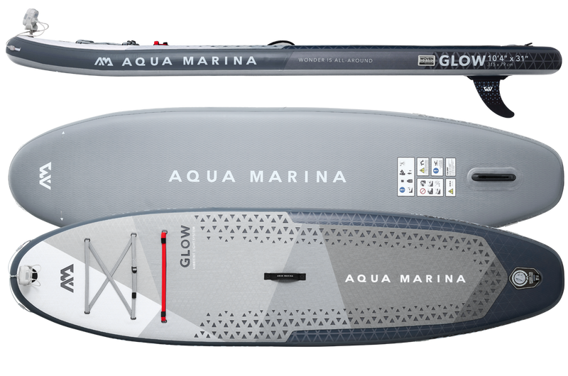 Aqua Marina GLOW GLOWING SERIES Size 10'4" Inflatable Paddle Board