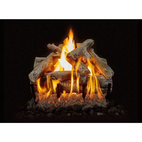 Grand Canyon 18" to 42" Western Driftwood Vented See-Through Gas Logs