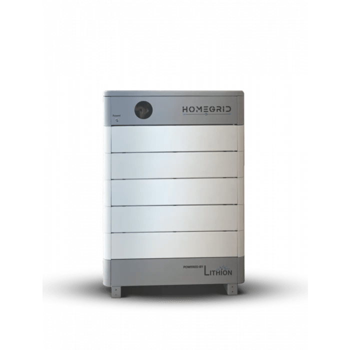 HomeGrid STACK'D 24kWh Lithium Home Battery System - 5X