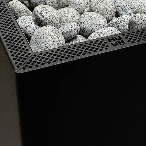 HUUM CORE Series Sauna Heater, Black Exterior, Up to 10.5kW