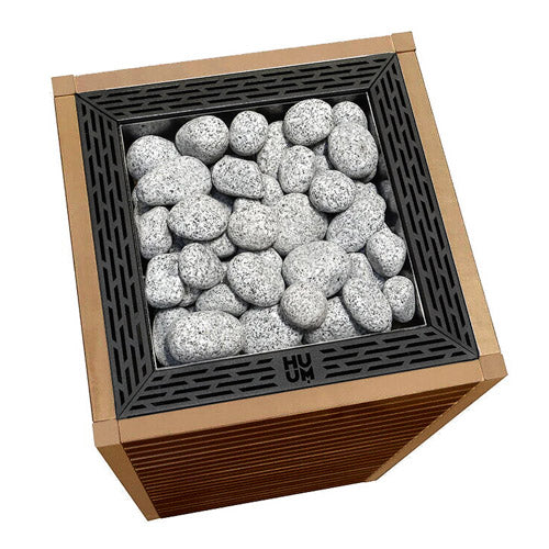 HUUM CORE Series Sauna Heater, Thermo-Aspen Wood Exterior, Up to 10.5kW