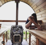 HUUM Barrel Chimney Kit Sauna Barrel Wood Stove Chimney Kit