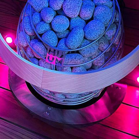 HUUM Flange D Embedding Flange for DROP Series Sauna Heaters