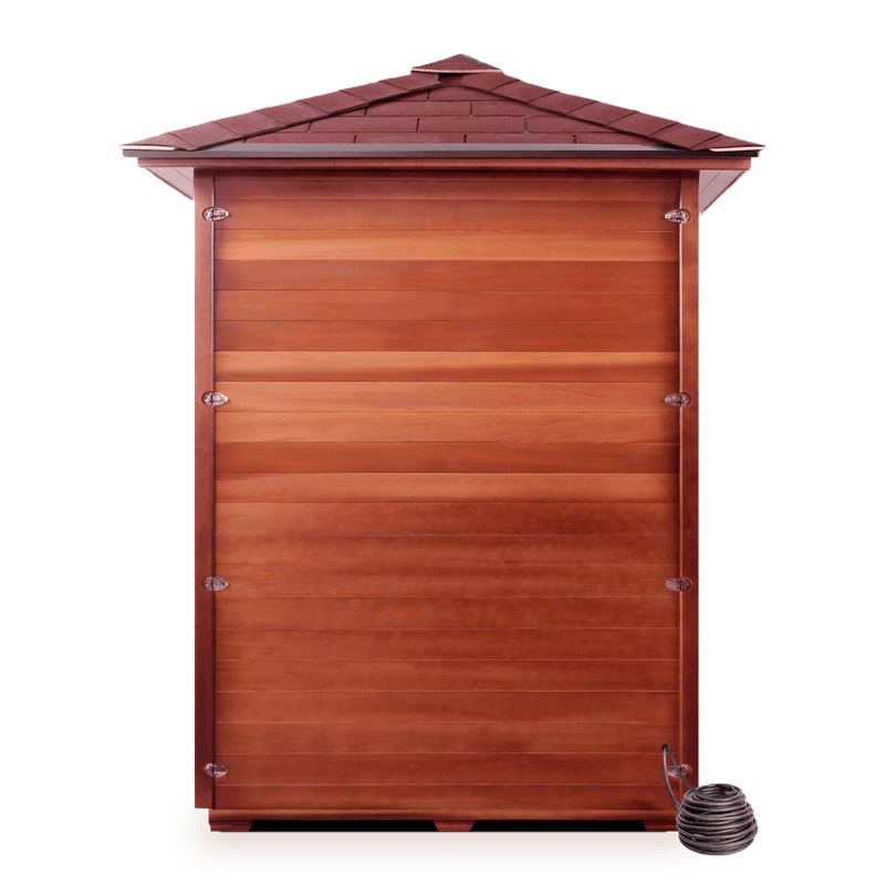 Enlighten SaunaTerra MoonLight 3 Dry Traditional Outdoor Sauna | 3 Persons