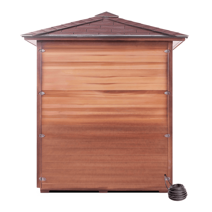 Enlighten SaunaTerra MoonLight 4 Dry Traditional Outdoor Sauna | 4 Persons