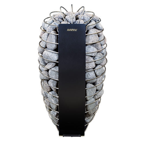 Harvia Spirit SP80E Pkg Spirit Series 8kW Sauna Heater Package, Black