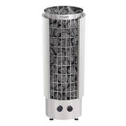 Harvia Cilindro Stainless Steel Sauna Heater with Built-In Time and Temperature Controls