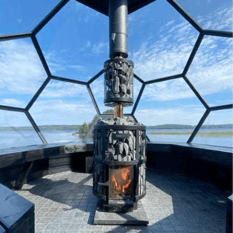 Harvia Sauna Wood Stove Chimney Kit