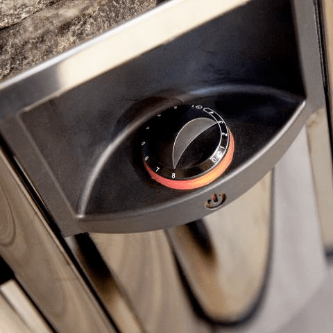 Harvia The Wall Black Stainless Steel Sauna Heater