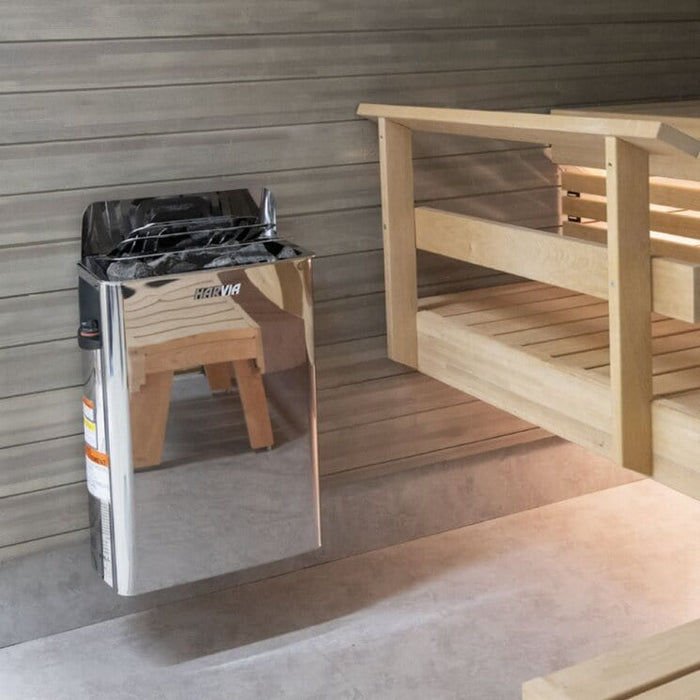 Harvia The Wall Stainless Steel Sauna Heater