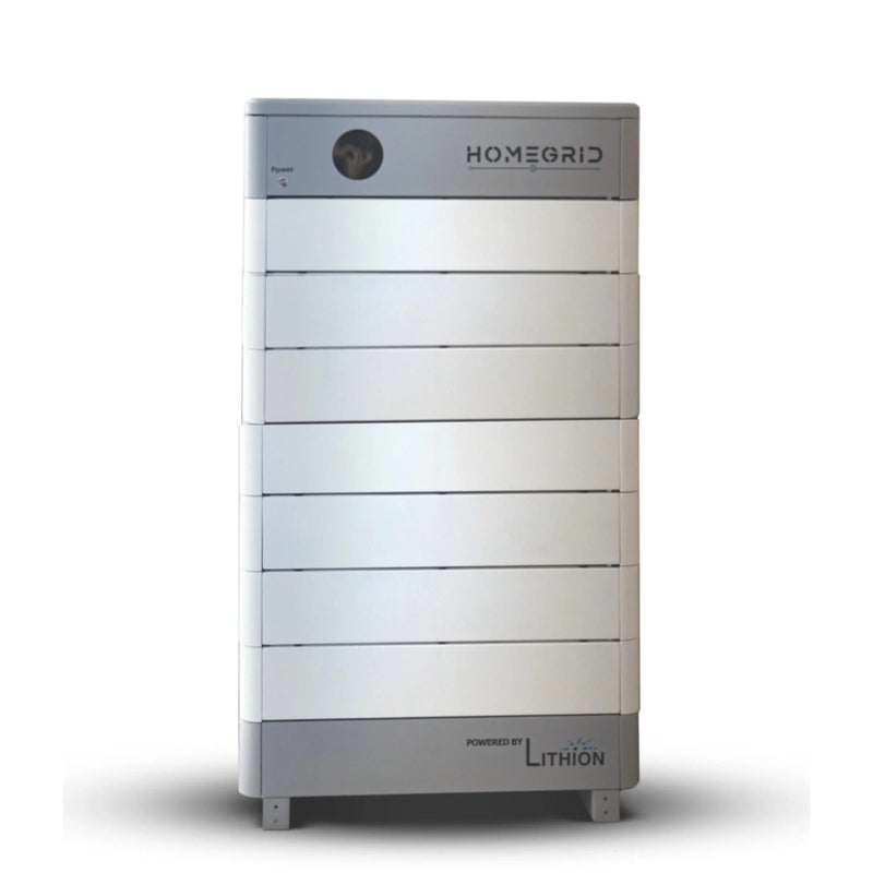 HomeGrid STACK'D 33.6kWh Lithium Home Battery System