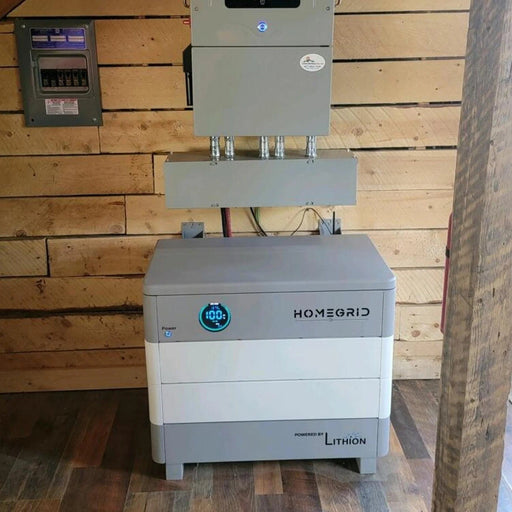 HomeGrid STACK'D 9.6kWh Lithium Home Battery System - 2X