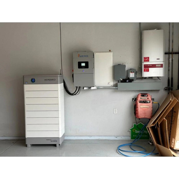 HomeGrid STACK'D 33.6kWh Lithium Home Battery System 