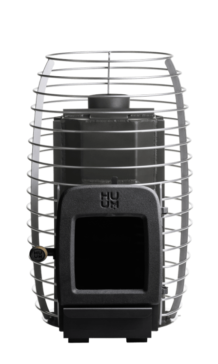 Huum HIVE Heat 12, 12.0kW Wood-Fired Sauna Stove w/Firebox Extension