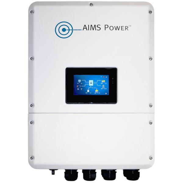 Aims Power Solar Kit Hybrid Pure Sine Inverter Charger & Solar Panels 4.6 kW Inverter Output | 4620 Watts Solar Panels